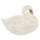 Lorena Canals Wasbaar Vloerkleed - Swan - Zwaan - 120x100cm