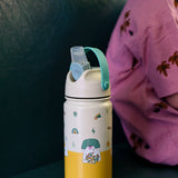 The Cotton Cloud - RVS Drinkfles - FUNKY DOGS