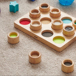 Sensorisch houten speelgoed