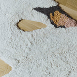 Lorena Canals Wasbaar Vloerkleed - Swan - Zwaan - 120x100cm