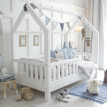 Bedhuisje Beau Wit - Eenpersoons 90x200cm image 1