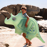 Luxe Luchtbed Swim Essentials | Groene Dino 140 cm image 2