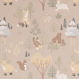 Majvillan Behang - Deep Forest - Soft Beige image 1