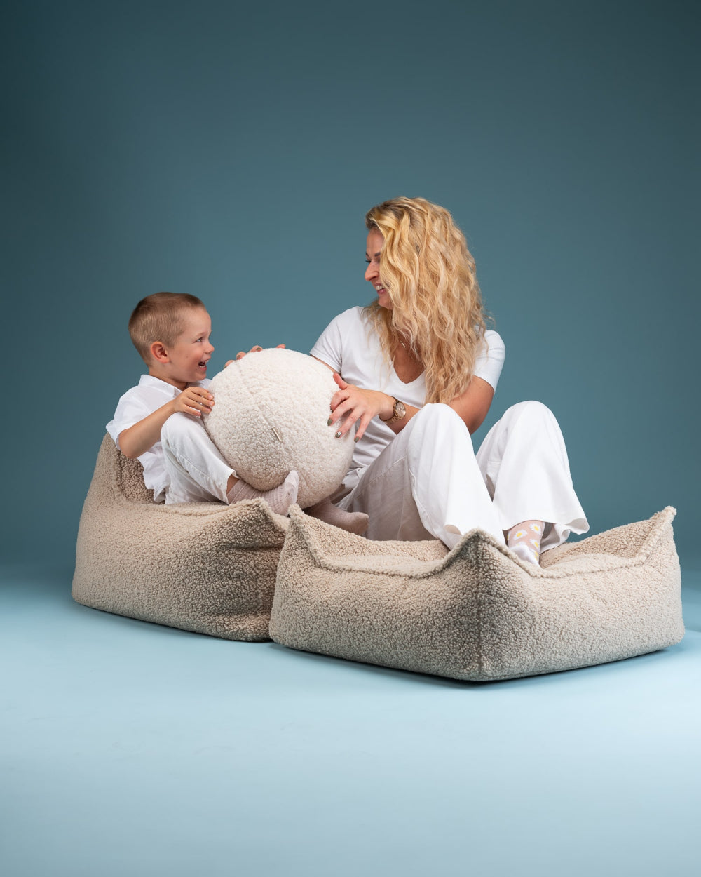 Wigiwama Zitzak voor Kinderen - Biscuit Beanbag Chair image 7