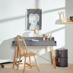 Kinderbureau Lunor - Grijs image 0