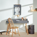 Kinderbureau Lunor - Grijs image 0