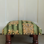 Poef Tijger - Groen - 40 x 40cm image 2