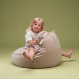 Wigiwama Beren Zitzak voor Kinderen Beer - Dusty Beige Bear Beanbag image 3