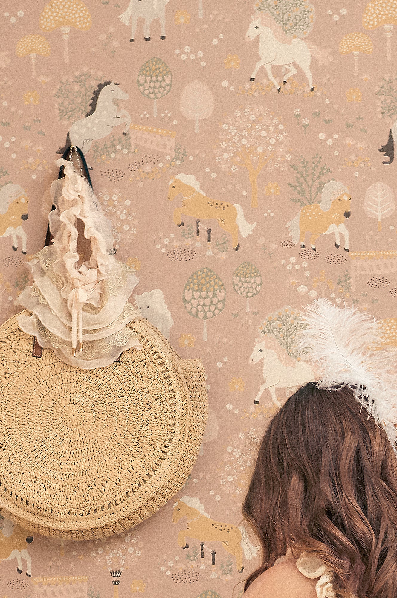 Majvillan Behang - My Sweet Pony - Dreamy Pink image 6