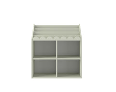 Montessori Boekenkast met Schulprand - Sage image 0