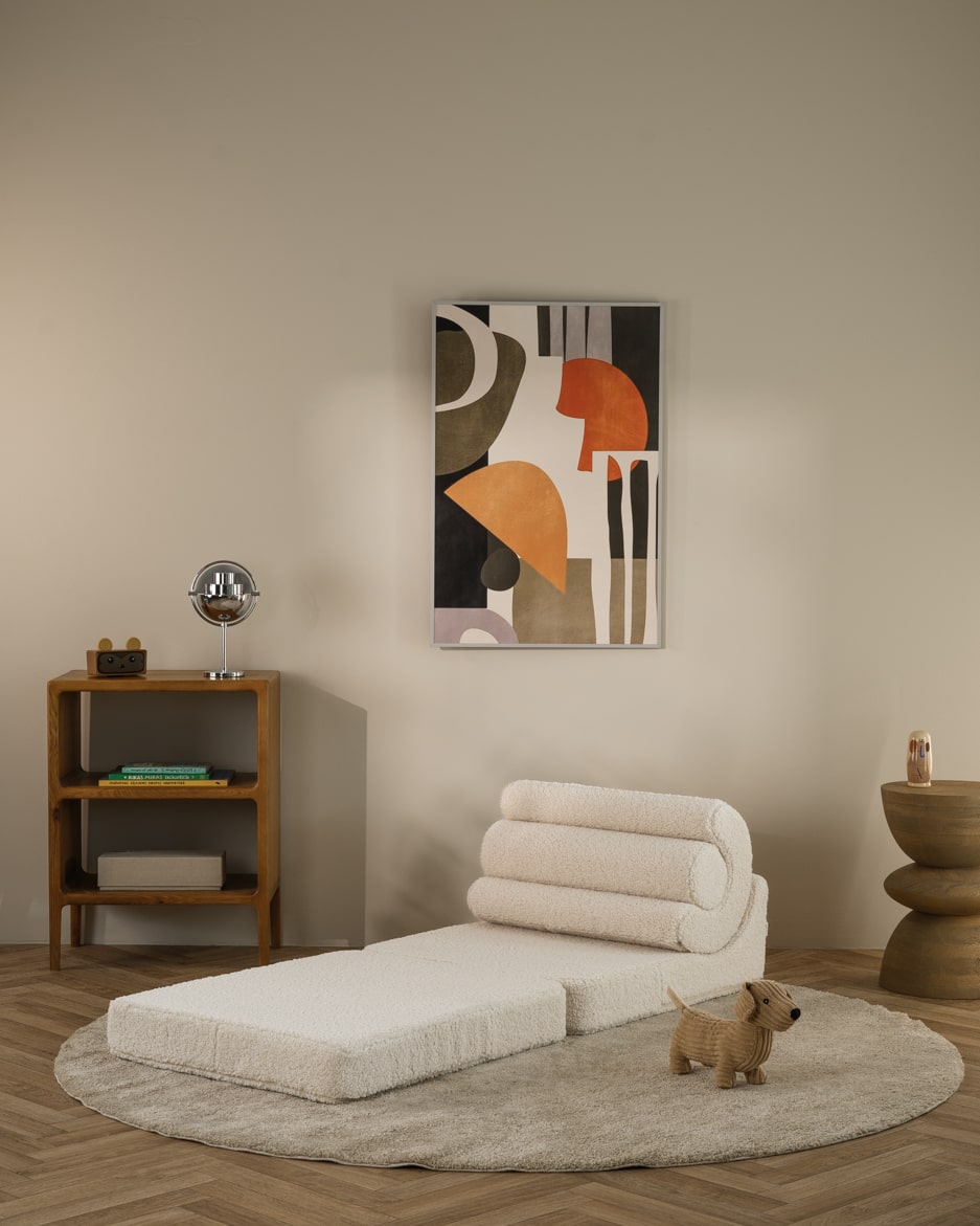 Wigiwama Kinderstoel - Cream White Flipster image 1