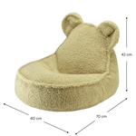 Wigiwama Beren Zitzak voor Kinderen Beer - Matcha Bear Beanbag image 5