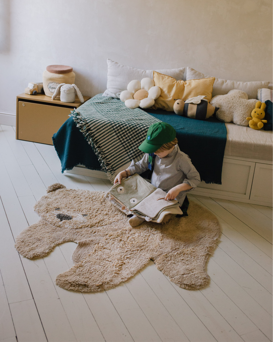 Lorena Canals Wasbaar Vloerkleed - Bear - Beer image 6