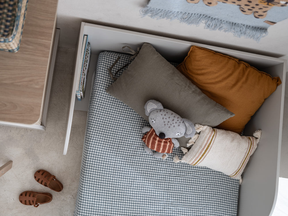 Wood Luck Meegroeibed Bloom - 90x160 tot 90x200 - Cashmere Grijs image 6