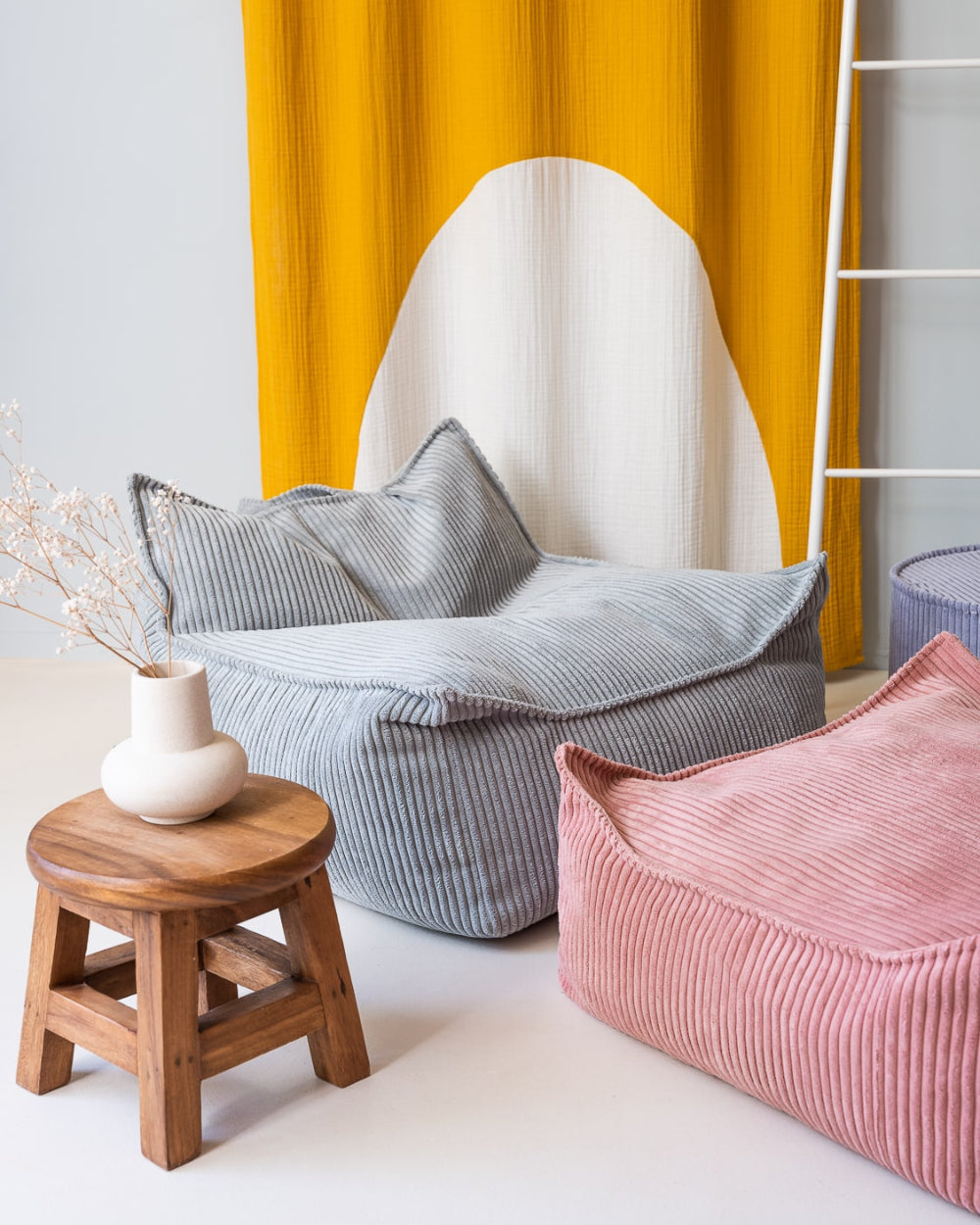 Wigiwama Zitzak voor kinderen - Peppermint Green Beanbag Chair image 1