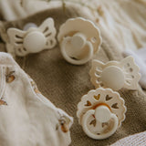 Frigg Baby's First Pacifier - Fopspeen Starterset - Cream image 2