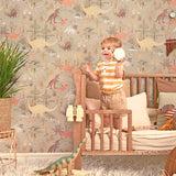 Majvillan Behang - Dinosaur Vibes - Sandy Beige image 7