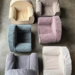 Rib Cord Stoel - Blueberry Grey image 1