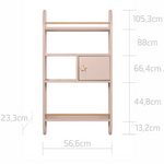 Wandrek Hout Pastel voor Kinderen - Sunset Roze image 6