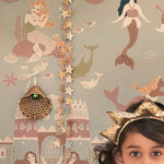 Majvillan Behang - Mermaid Reef - Ocean Blue image 4