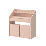 Montessori Schulprand Set - kinderbureau en 2 stoelen - Sunset image 3