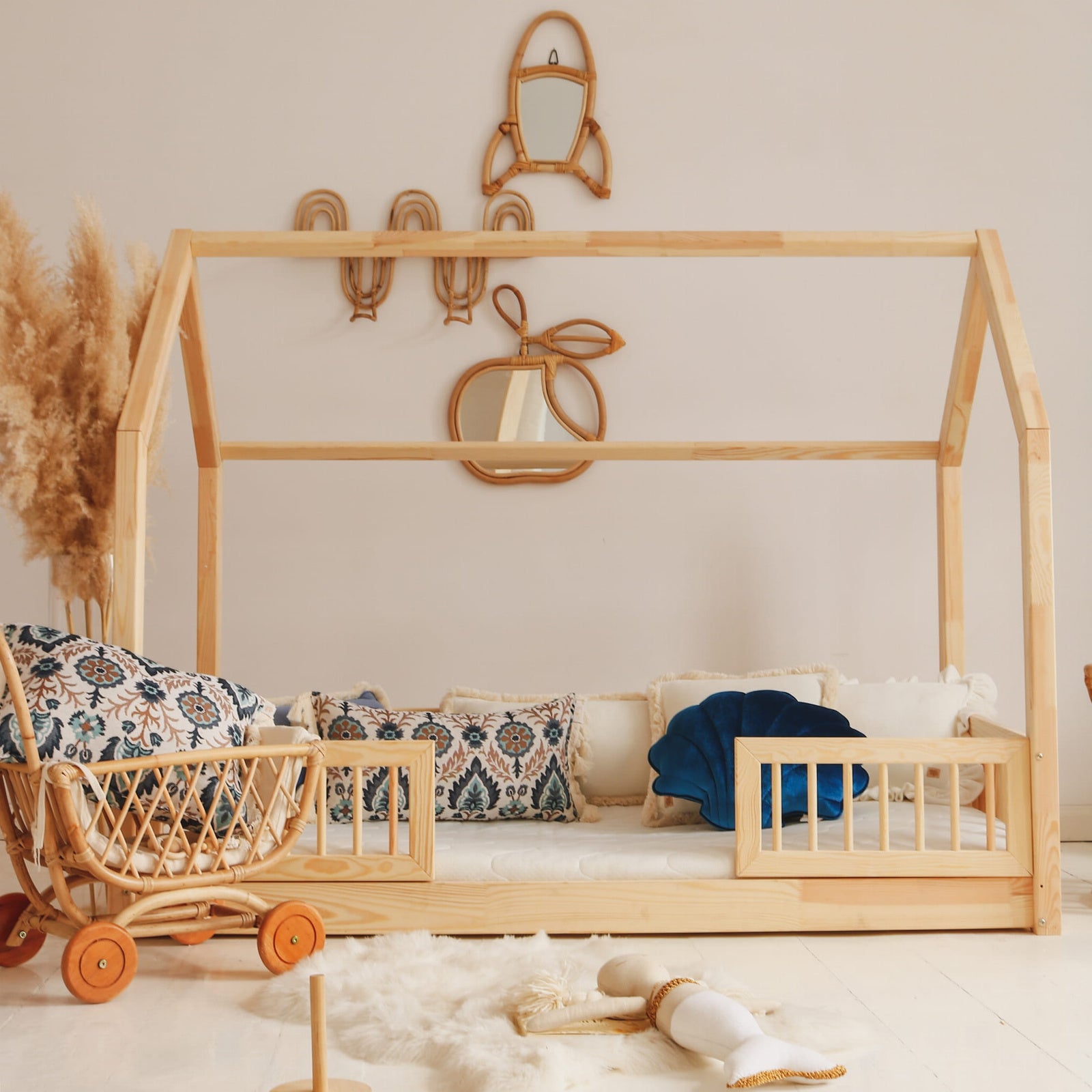 Bedhuisje Perle - Middenopening - Eenpersoons 90x190cm image 1