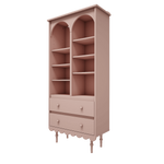 Wood Luck Hoge Boekenkast Babushka - Roze image 0