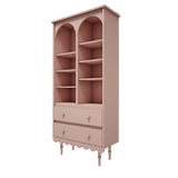 Wood Luck Hoge Boekenkast Babushka - Roze image 0