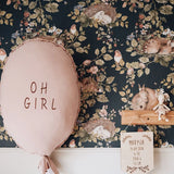 Dekornik Behang - Little Sleepy Animals - Bos Dieren Slapend - Donker