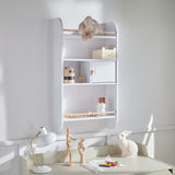 Wandrek Hout Pastel voor Kinderen - Wit image 3