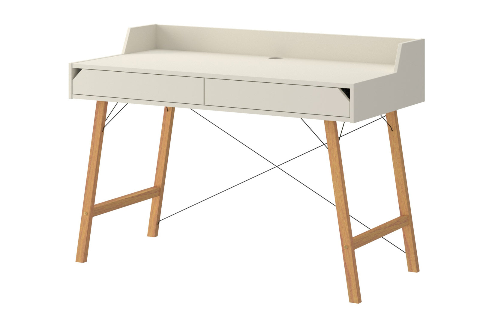 Kinderbureau Lunor - Latte Beige image 2