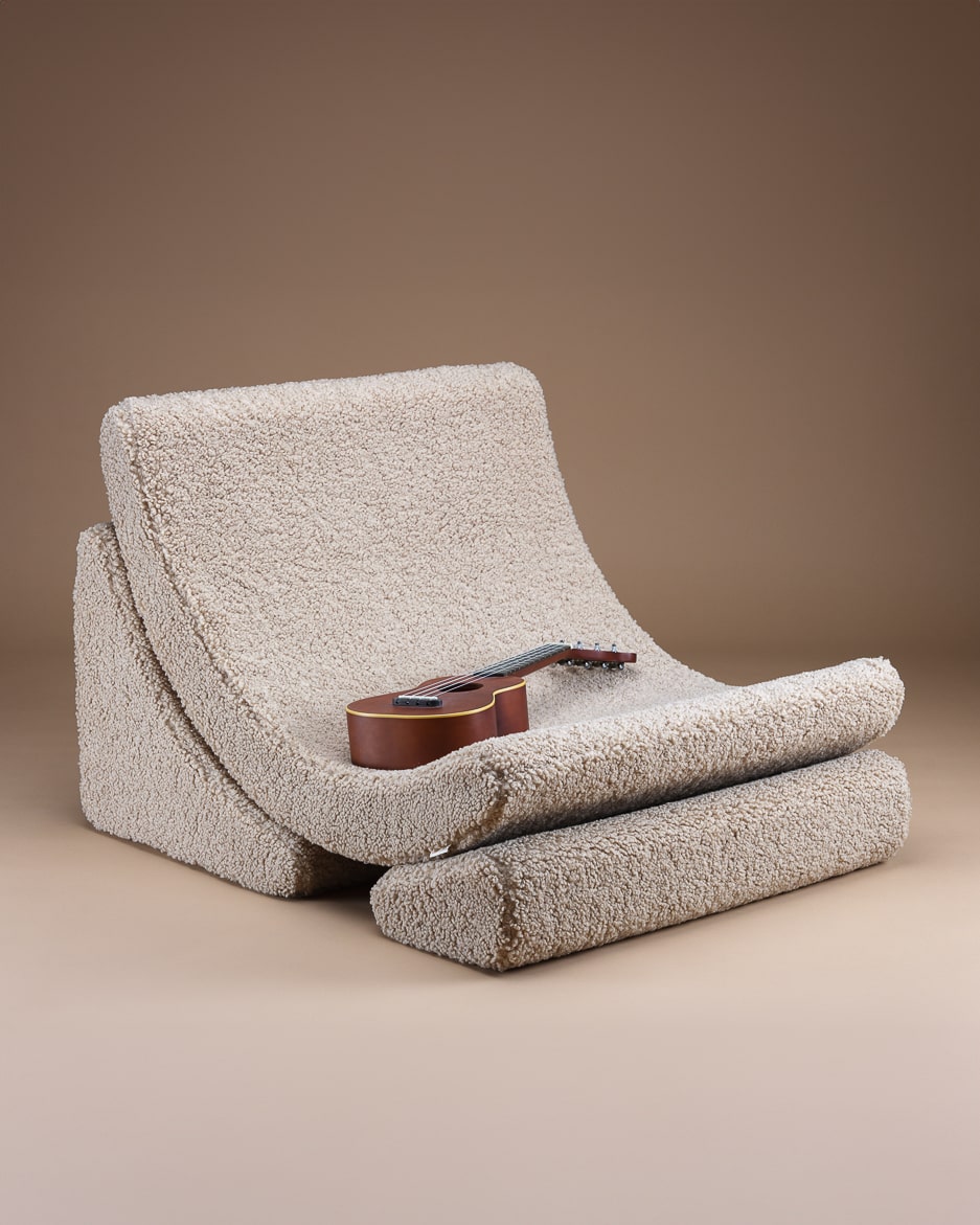 Wigiwama Kinderstoel - Biscuit Moon Chair image 3