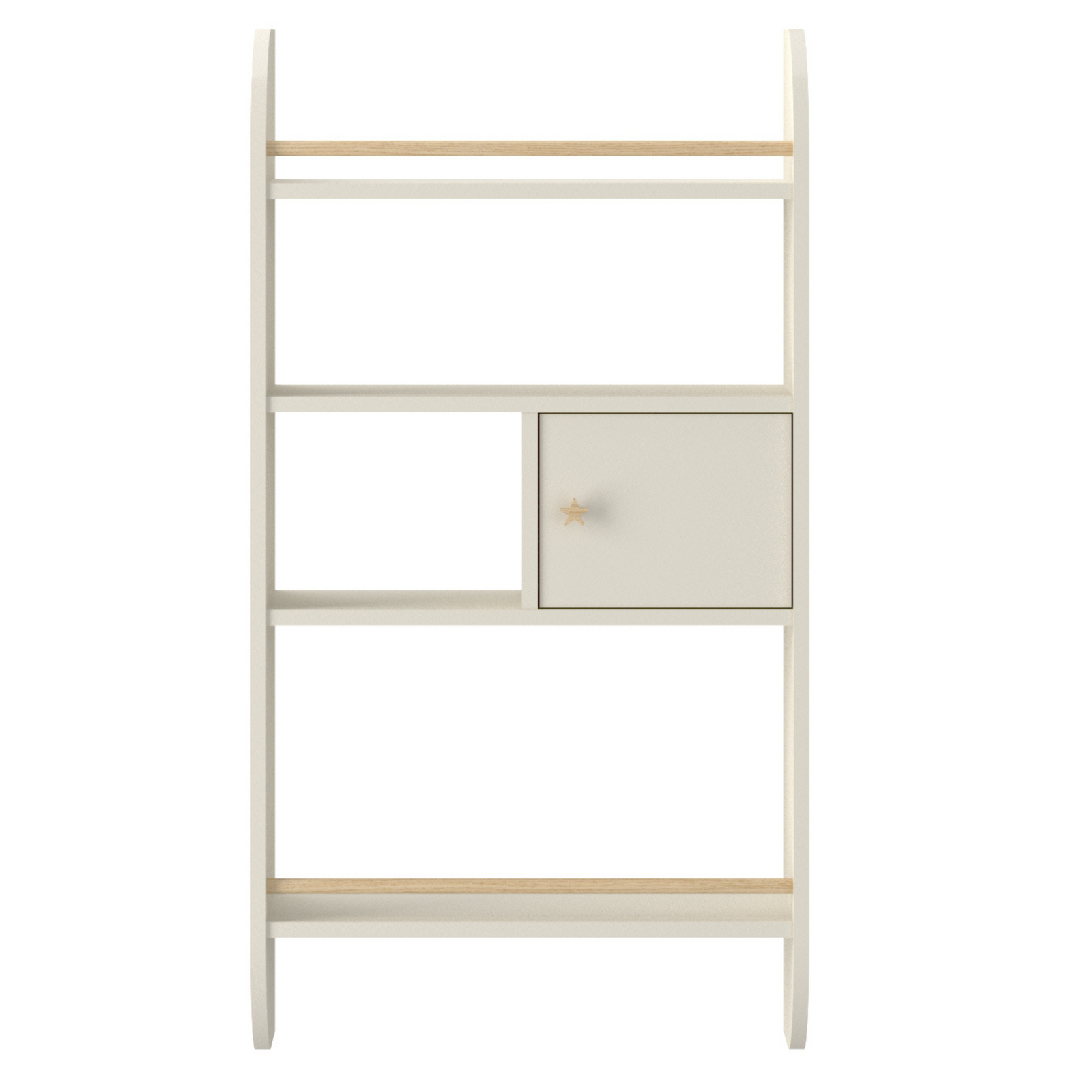 Wandrek Hout Pastel voor Kinderen - Latte Beige image 3