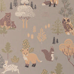 Majvillan Behang - Deep Forest - Mystic Grey image 1