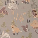 Majvillan Behang - Deep Forest - Mystic Grey image 1