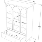 Wood Luck Boekenkast Babushka - Roze image 2