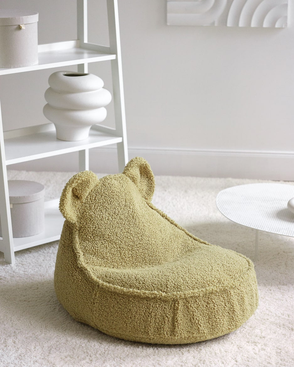 Wigiwama Beren Zitzak voor Kinderen Beer - Matcha Bear Beanbag image 2