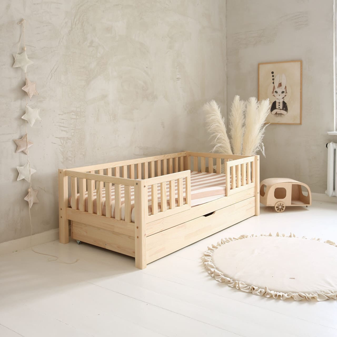 Bed Talon met Lade - Middenopening - 90x200cm image 0