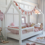 Bedhuisje Perle Wit - Eenpersoons 90x200cm image 1