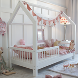 Bedhuisje Perle Wit - Eenpersoons 90x200cm image 1