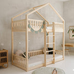 Stapelbed Natural - 90x190cm image 3