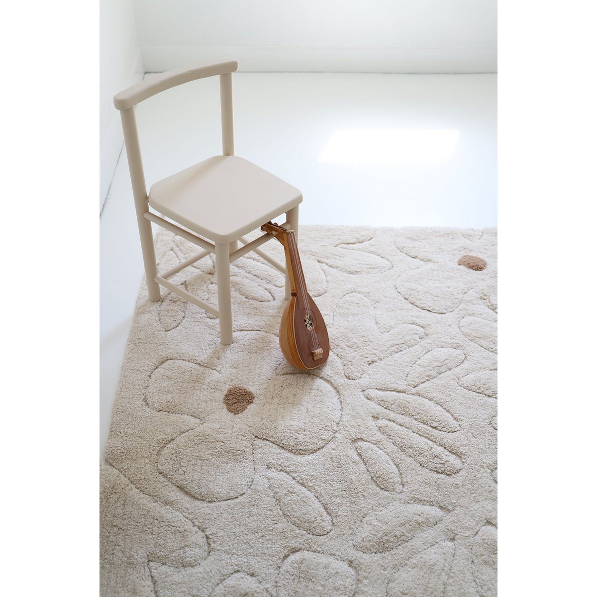 Nattiot - Vloerkleed Gentle Flora - Ecru image 3