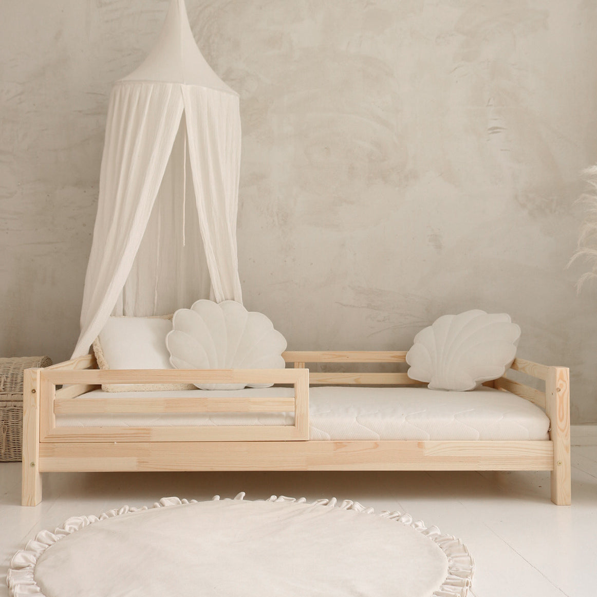 Bed Minimal Natural - Aanpasbare maat image 0