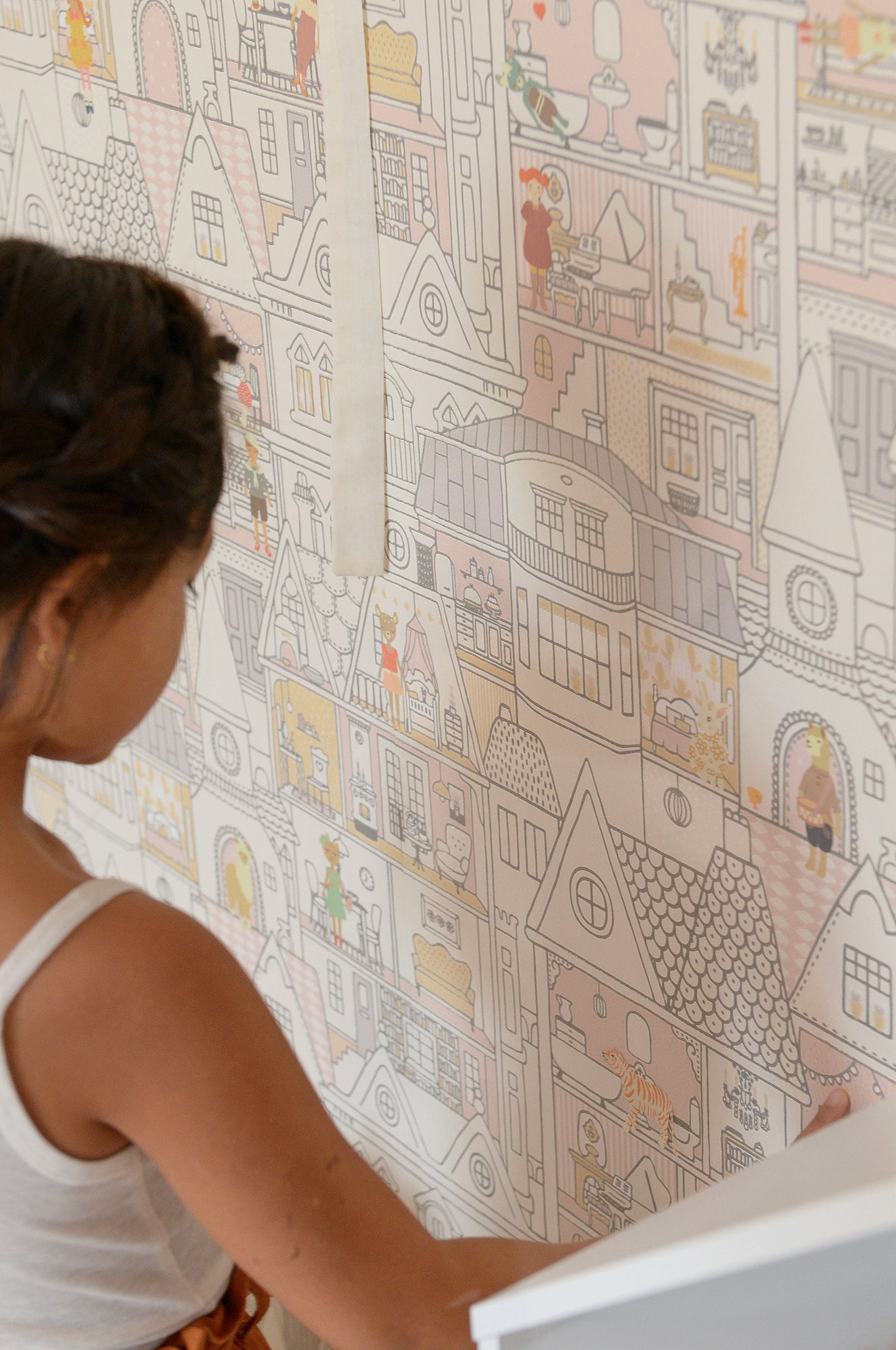 Majvillan Behang - Dollhouse - Soft Wool White image 5