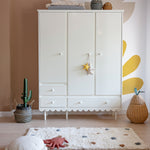 Wood Luck Kledingkast Babushka 3 Deurs - Wit image 2