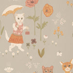 Majvillan Behang - Catwalk - Dusty Blue image 0