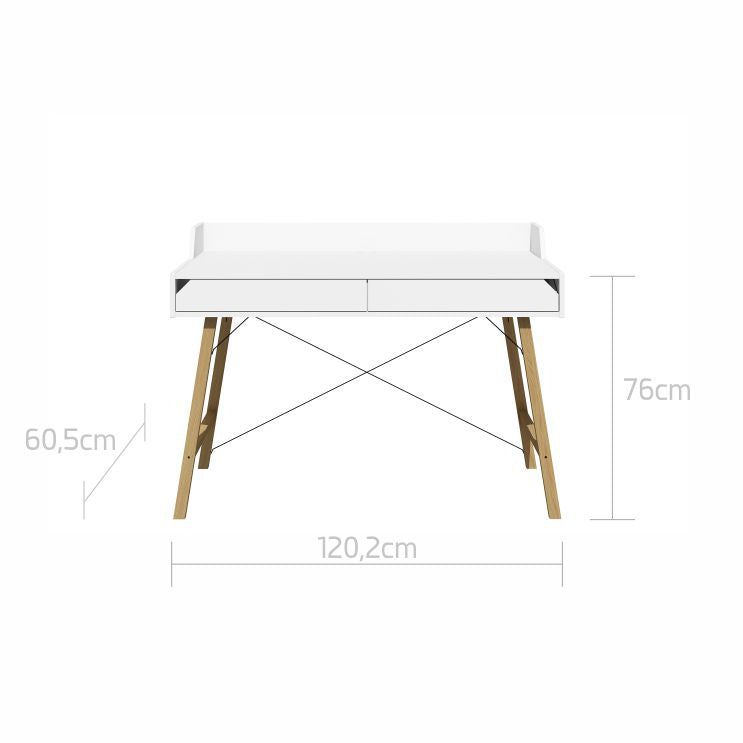 Kinderbureau Lunor - Wit image 2