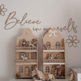 Houten Poppenhuis - Strikje image 2