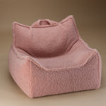 Wigiwama Zitzak voor Kinderen - Guava Pink Beanbag Chair image 5