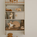 Wandrek Hout Pastel voor Kinderen - Latte Beige image 2